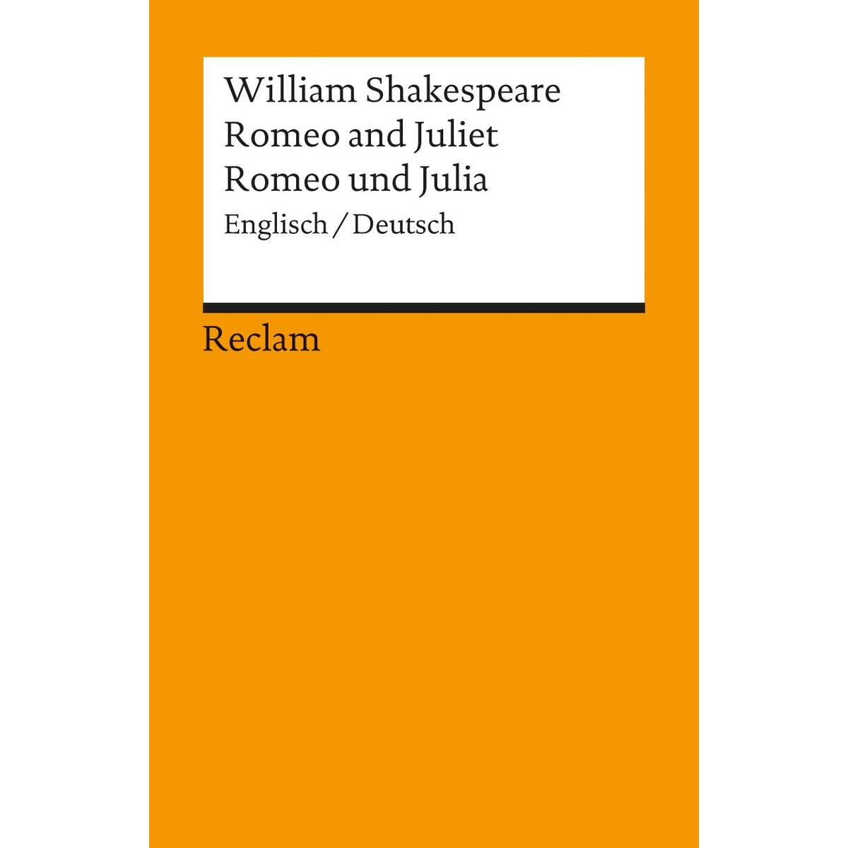 Romeo und Julia von Reclam Philipp Jun.